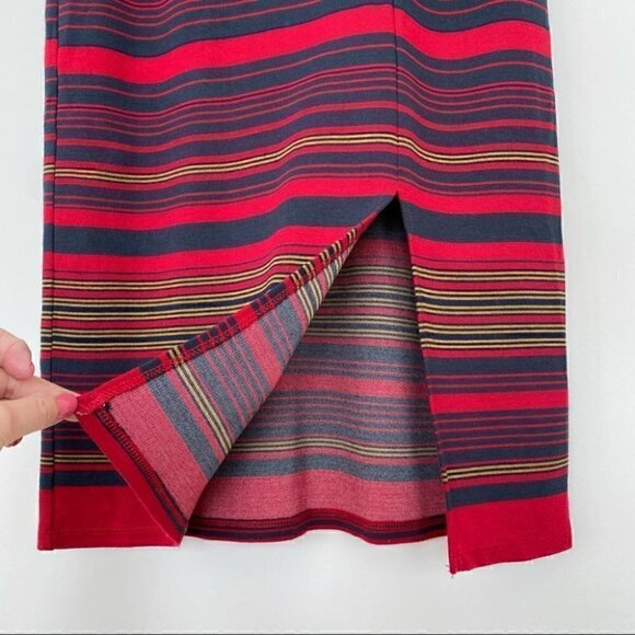 Abercrombie & Fitch midi skirt in a stretch knit - Picture 2 of 10